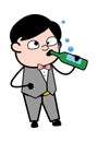 Drunk Cartoon Groom