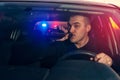 Drunk driver chased by police while driving car