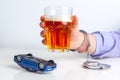 Drunk Driving Concept Royalty Free Stock Photo