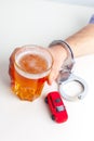 Drunk Driving Concept Royalty Free Stock Photo