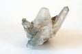 Druze of calcite and quartz