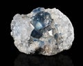 Druze mineral celestite Royalty Free Stock Photo