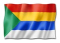 Druze people ethnic flag Royalty Free Stock Photo