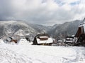 Photo2. Drvengrad, also known as Mecavnik, is an ethno-village in Serbia in Mokra Gora in the Zlatibor