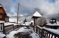 Photo5. Drvengrad, also known as Mecavnik, is an ethno-village in Serbia in Mokra Gora in the Zlatibor