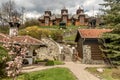 Drvengrad Mecavnik/Kustendorf Eco village built by Emir Kusturica in Mokra Gora ,Serbia