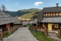 Drvengrad Mecavnik/Kustendorf Eco village built by Emir Kusturica in Mokra Gora ,Serbia