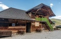 Drvengrad Mecavnik/Kustendorf Eco village built by Emir Kusturica in Mokra Gora ,Serbia