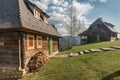 Drvengrad Mecavnik/Kustendorf Eco village built by Emir Kusturica in Mokra Gora ,Serbia