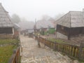 Drvengrad Mecavnik or Kustendorf, ethno village built by Emir Kusturica on Mokra Gora, Zlatibor district in Serbia