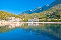 Drvenik village on Makarska riviera waterfront view Royalty Free Stock Photo