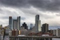 Driving the Freeway through Boston Massachusetts, USA