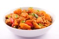 Dry Aloo gobi Indian and Nepali cuisine