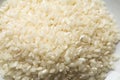 Dry Arborio white Rice Royalty Free Stock Photo