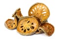 Dry Bael Fruit tea Royalty Free Stock Photo