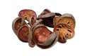 Dry Bael Fruit tea Aegle marmelos Royalty Free Stock Photo
