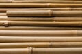 Dry bamboo sticks as background, closeup view Royalty Free Stock Photo