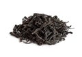 Dry black tea leaves Royalty Free Stock Photo