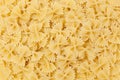 Dry Bow Tie Pasta Royalty Free Stock Photo