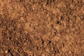 Dry brown earth surface as background