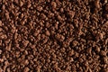 Brown instant coffee powder Royalty Free Stock Photo