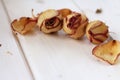 dry buds and rose petals Royalty Free Stock Photo
