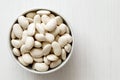 Dry butter beans Royalty Free Stock Photo