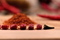 Dry Chilli Peppers Royalty Free Stock Photo