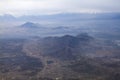 Aerial view and landscape view for City view of Kabul Afghanistan