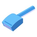 Dry cleaning tool icon, isometric style