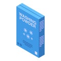 Dry cleaning washing powder icon, isometric style Royalty Free Stock Photo