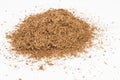 Dry coconut coir. Royalty Free Stock Photo