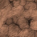 Dry cracked earth drought