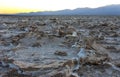 Dry cracked earth in Salt Flats, Death Valley