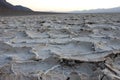 Dry cracked earth in Salt Flats, Death Valley