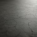 Dry, cracked earth with an uneven surface texture, appearing parched. The pattern of Royalty Free Stock Photo