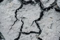 Dry cracked ground Royalty Free Stock Photo