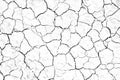 Dry cracked soil texture background barren of drought lack . Royalty Free Stock Photo