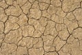 Dry cracked soil texture background barren of drought lack . Royalty Free Stock Photo