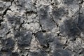 Dry cracked soil texture background,  Close up of cracked earth Royalty Free Stock Photo