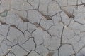 Dry Cracked Soil Texture Top View Royalty Free Stock Photo