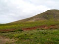 Dry creeks and river beds near La Oliva on Fuerteventura Royalty Free Stock Photo