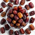 Dry Dates Isolated