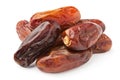 Dry dates pile Royalty Free Stock Photo