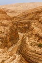 Dry, desert canyon . Mides, Tunisia, Africa