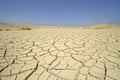 Dry desert in red sea region, Royalty Free Stock Photo
