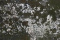 Dry dirty grunge ground cracked on concrete surface texture