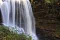 Dry Falls in North Carolina Royalty Free Stock Photo