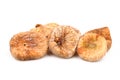 Delicious tango dried fig fruit isolated on white background Royalty Free Stock Photo