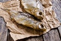 Dry fish bream Royalty Free Stock Photo